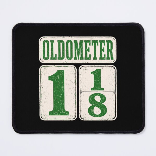 Item preview, Oldometer Vintage 18th Birthday Retro Number Sign designed and sold by ROUX-ART.