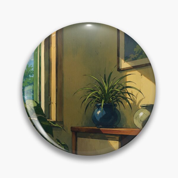 Item preview, Classic Anime Botanical Reading Corner designed and sold by bapupa.