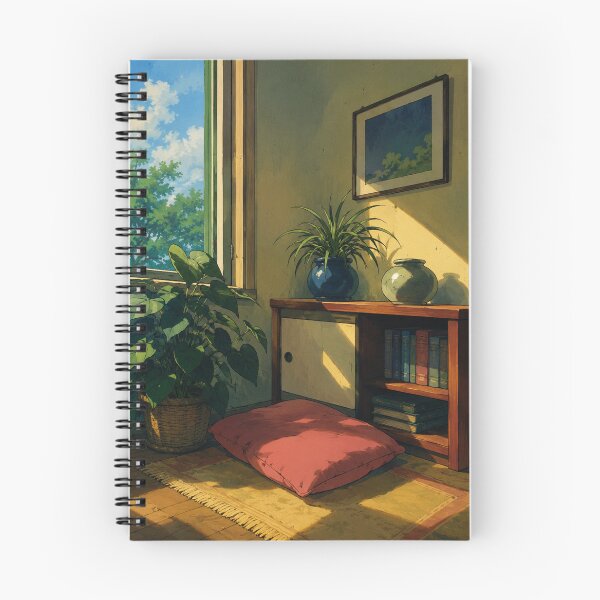 Item preview, Classic Anime Botanical Reading Corner designed and sold by bapupa.