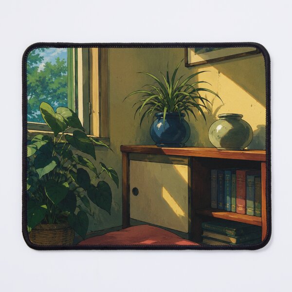 Item preview, Classic Anime Botanical Reading Corner designed and sold by bapupa.