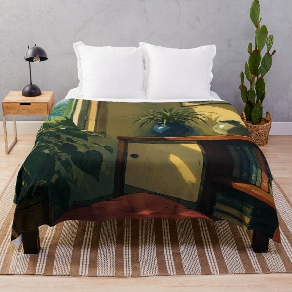 Item preview, Classic Anime Botanical Reading Corner designed and sold by bapupa.