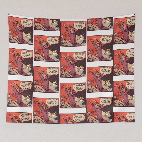 Item preview, Good Morning World - Sarcastic Ray Of Sunshine - Office Humor designed and sold by ericka-devito.