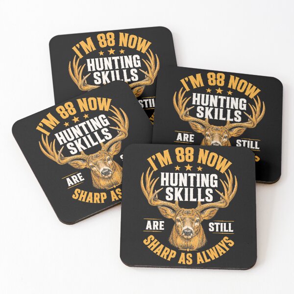 Item preview, Hunting Skills 88 Deer Antlers Vintage Hunter Graphic designed and sold by ROUX-ART.