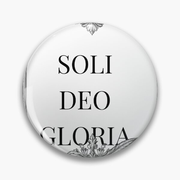 Item preview, Five Solas Soli Deo Gloria Book printing design designed and sold by BoosterShop.