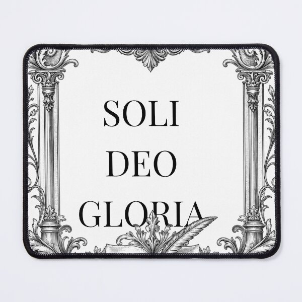 Item preview, Five Solas Soli Deo Gloria Book printing design designed and sold by BoosterShop.