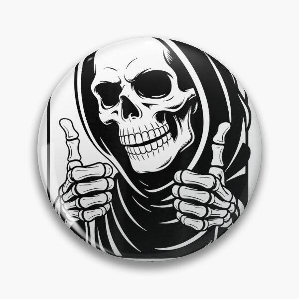 Item preview, Skull Stay Positive Skeleton Halloween Motivational T-Shirt designed and sold by KTY-NUSS.