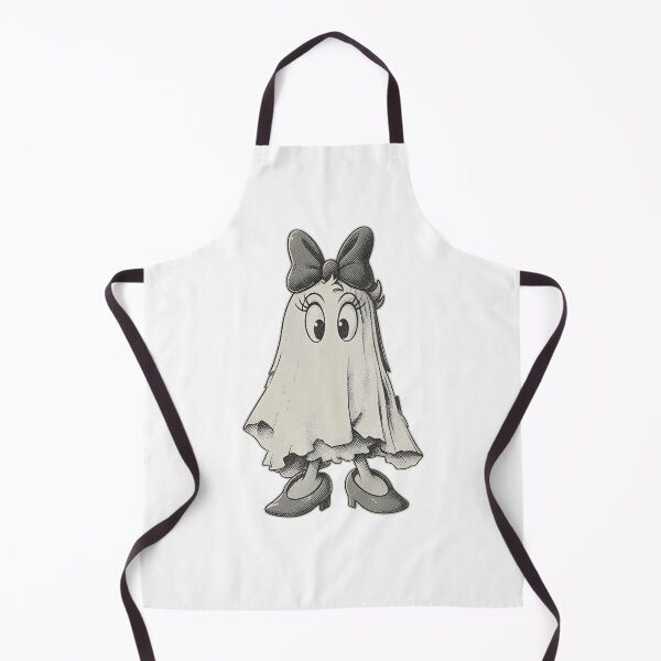 Item preview, Vintage Ghost Girl Halloween Cartoon Graphic T-Shirt Spooky Retro Haunted Tee designed and sold by RRMadeArt.