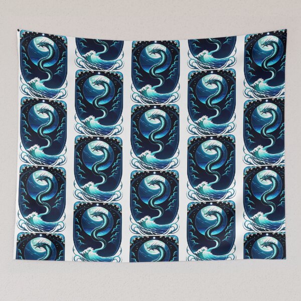 Item preview, Moonlit Sea Serpent designed and sold by wyli-eblow.