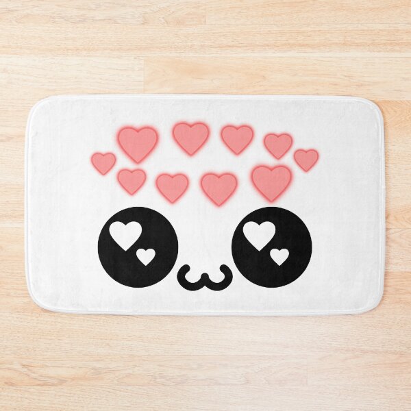 Item preview, Cute kawaii owo in love face designed and sold by BlushyPrint.