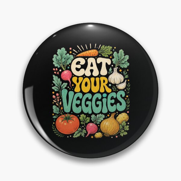 Item preview, vegetables Eat Your Veggies Vintage Garden Art designed and sold by ROUX-ART.