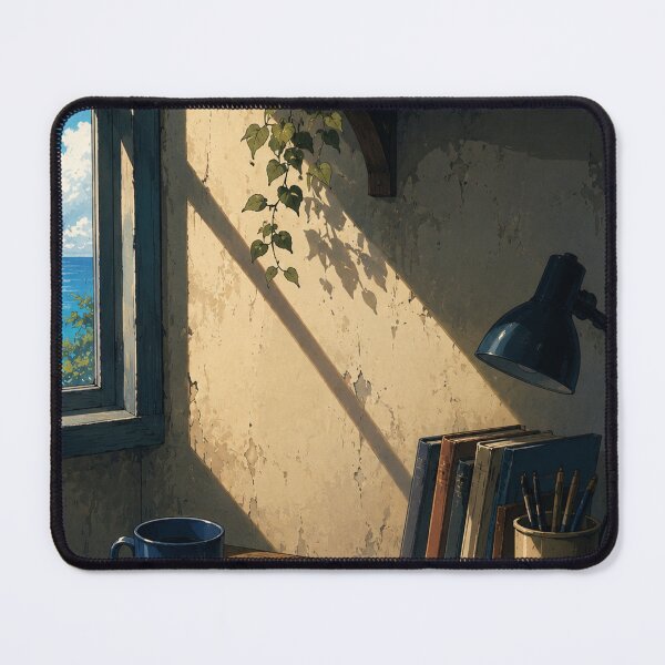 Item preview, Classic Anime Seaside Study Desk designed and sold by bapupa.