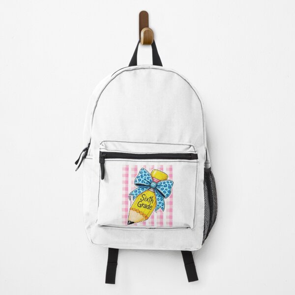 Item preview, Sixth Grade Pencil Bow Back to School Graphic designed and sold by ROUX-ART.