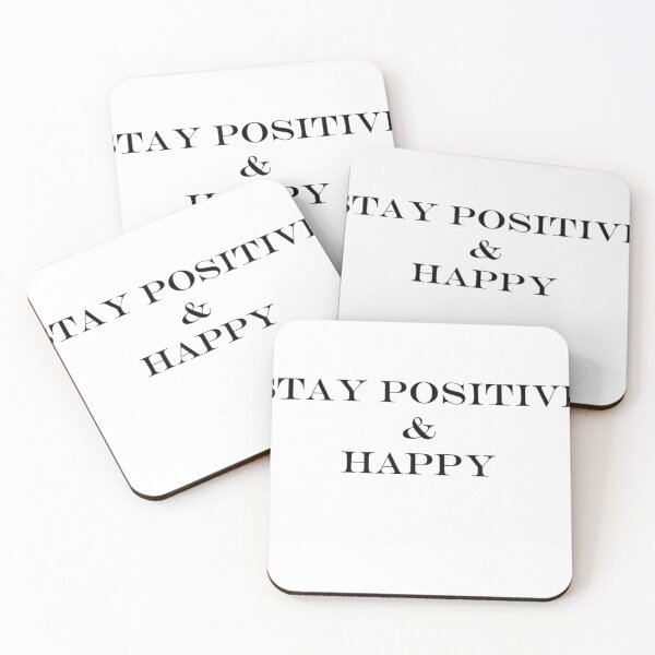 Item preview, Stay Positive & Happy designed and sold by gidget-gadget.