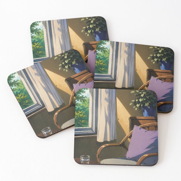 Item preview, Classic Anime Sunlit Reading Nook designed and sold by bapupa.