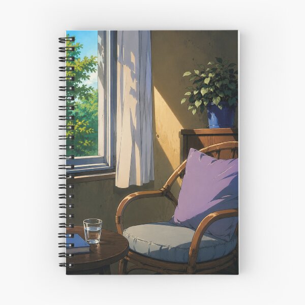 Item preview, Classic Anime Sunlit Reading Nook designed and sold by bapupa.