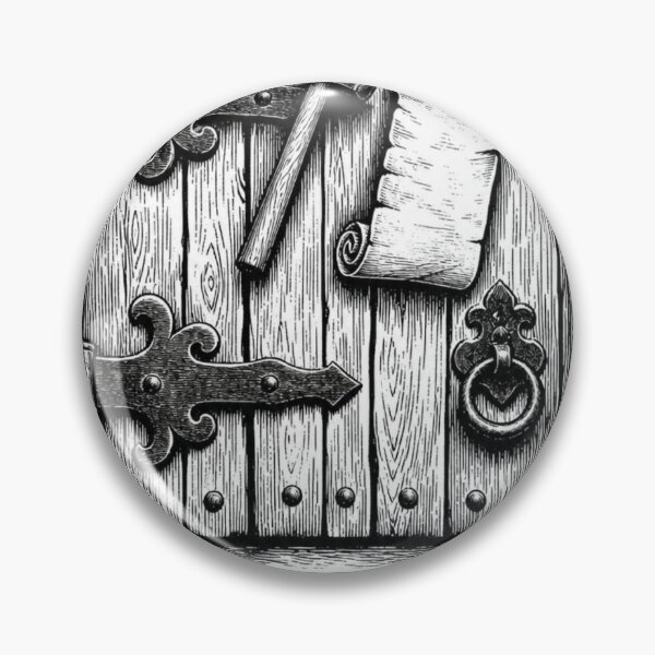 Item preview, Reformation Day Semper Reformanda Woodcut Design designed and sold by BoosterShop.