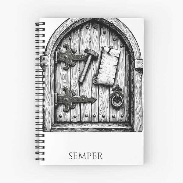 Item preview, Reformation Day Semper Reformanda Woodcut Design designed and sold by BoosterShop.