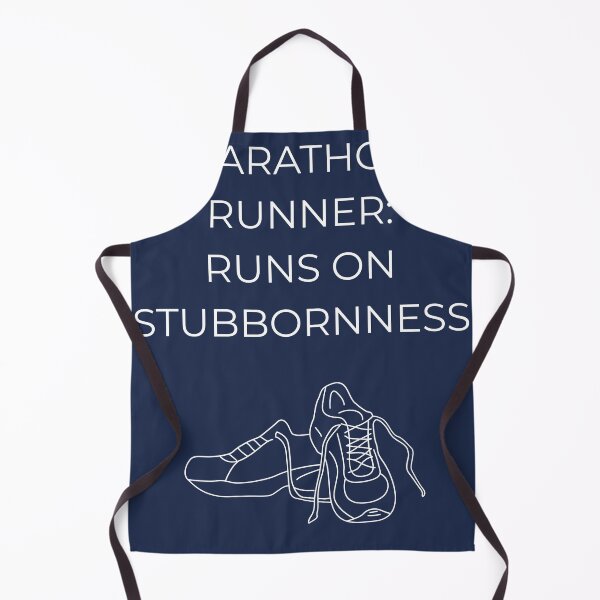 Item preview, Marathon Runner, Runs on Stubbornness Gift designed and sold by Zyvora-merch.