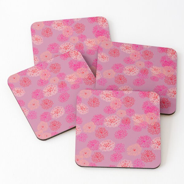 Item preview, Crisantemos en rosa designed and sold by lilysuzy.