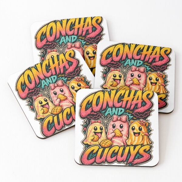 Item preview, Conchas y Cucuys – Lindos fantasmas mexicanos de Halloween designed and sold by LVSMe.