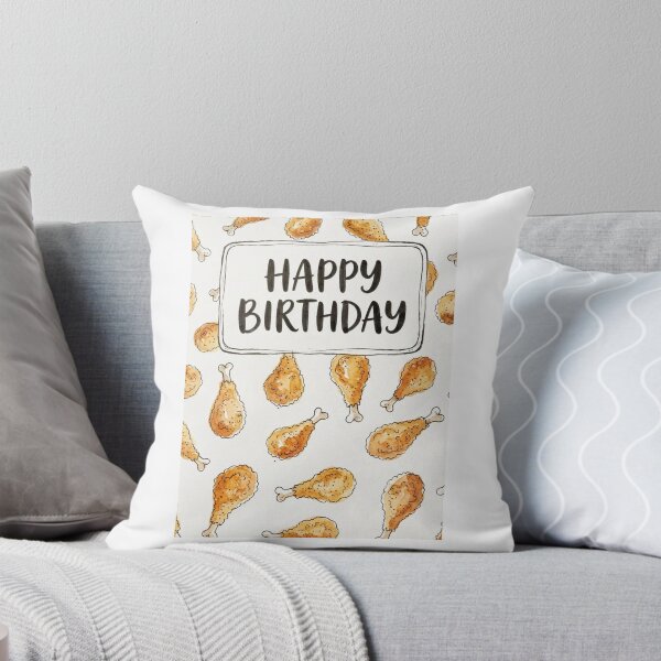 Item preview, Fried chicken birthday cake funny prank meme gift weird  designed and sold by CheeseBlueprint.