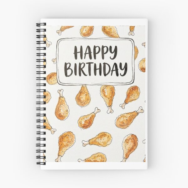 Item preview, Fried chicken birthday cake funny prank meme gift weird  designed and sold by CheeseBlueprint.