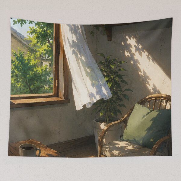 Item preview, Classic Anime Sunny Reading Corner designed and sold by bapupa.