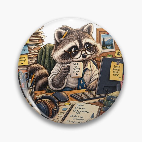 Item preview, Work Plan Coffee Repeat Office Humor designed and sold by MinorWonder.