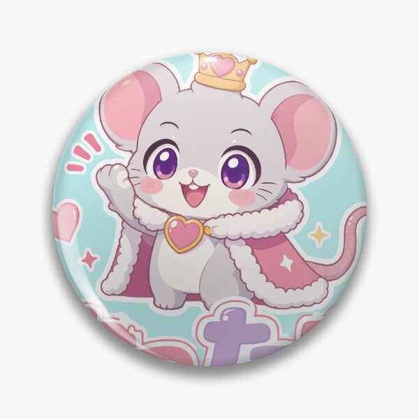 Item preview, Chibi Fancy Rat Japanese 'You did it!' design cute kawaii designed and sold by Vintage Designs +.
