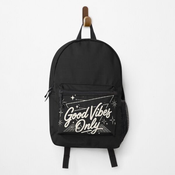 Item preview, Good Vibes Only (Off-White Text) - Retro 80s Retrowave Typography designed and sold by RetroNeon.