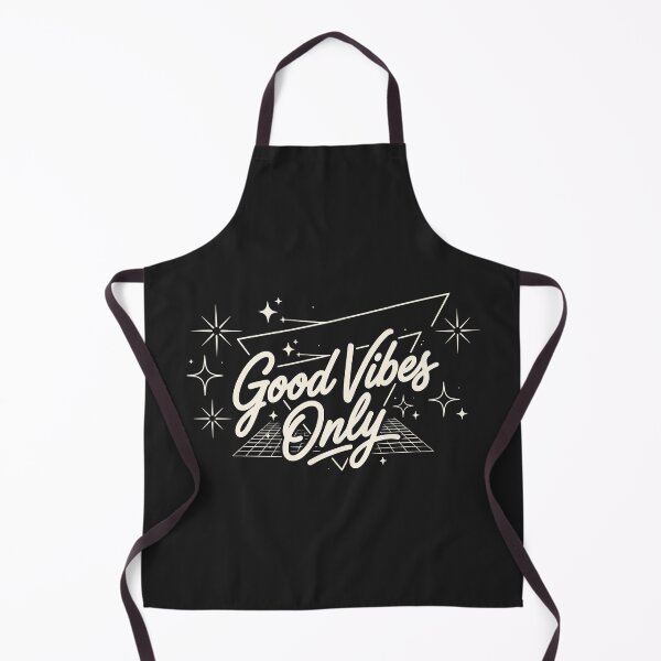 Item preview, Good Vibes Only (Off-White Text) - Retro 80s Retrowave Typography designed and sold by RetroNeon.