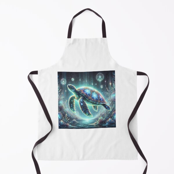 Item preview, Mystical Turtle With Bioluminescent Glow designed and sold by wyli-eblow.
