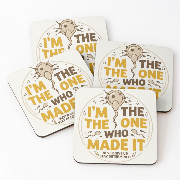 Item preview, I'm The One Who Made It Sperm Motivation designed and sold by Amir Faysal.