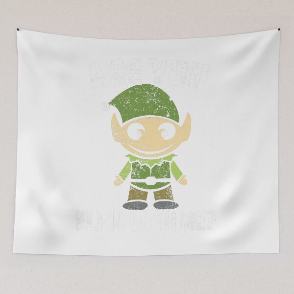 Item preview, Funny Christmas T Shirt Are You Elfin With Me Sarcastic designed and sold by shoppzee.