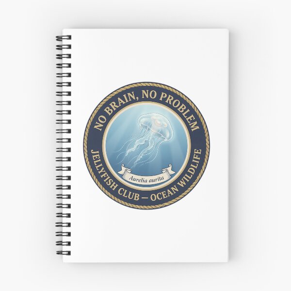 Item preview, No Brain No Problem Jellyfish Humor Badge designed and sold by wyli-eblow.