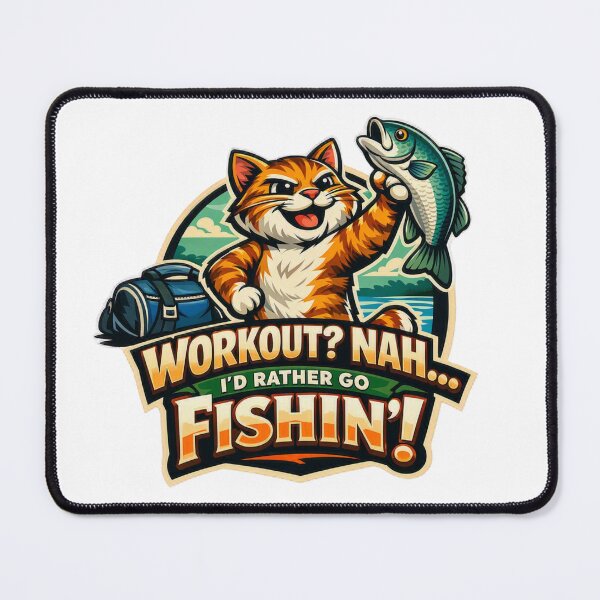 Item preview, Skipped Arm Day Ate Fish Instead Funny Sarcastic Cat – Gym Cat Lover Fitness Design designed and sold by AYACHI90.