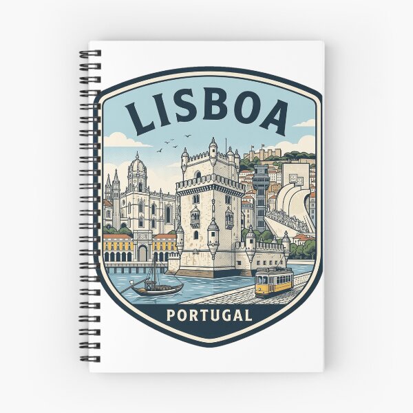 Item preview, Lisboa Portugal Vintage Travel Badge Illustration designed and sold by k3rstman1.