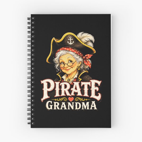 Item preview, pirate Grandma Funny Vintage Nautical Character Art designed and sold by ROUX-ART.
