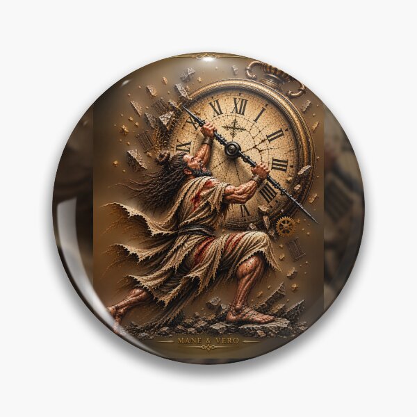 Item preview, Pull Back Time – Warrior Against the Clock designed and sold by Qenlo.