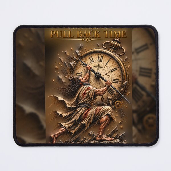 Item preview, Pull Back Time – Warrior Against the Clock designed and sold by Qenlo.