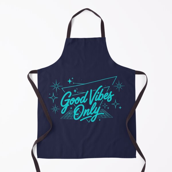 Item preview, Good Vibes Only (Electric Turquoise Text) - Vaporwave Typography & Retro 80s designed and sold by RetroNeon.