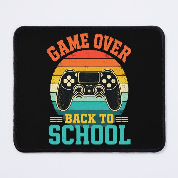 Item preview, Game Over Back to School Retro Gaming Controller Art designed and sold by ROUX-ART.