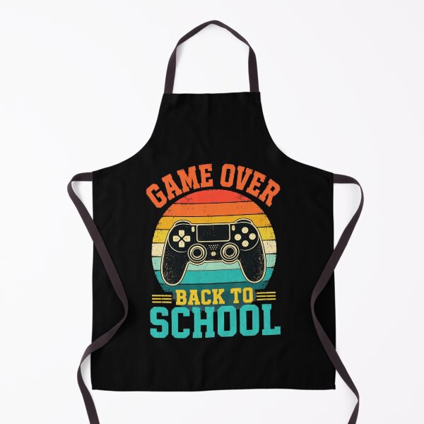 Item preview, Game Over Back to School Retro Gaming Controller Art designed and sold by ROUX-ART.