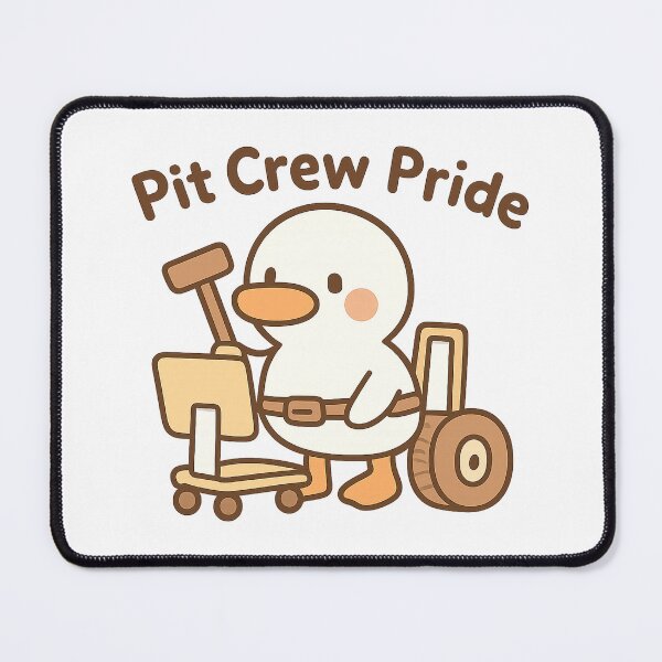 Item preview, Pit Crew Pride Duck Front Ensemble Support designed and sold by Ainbowz-Artwork.
