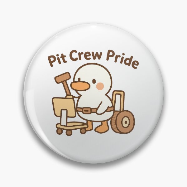 Item preview, Pit Crew Pride Duck Front Ensemble Support designed and sold by Ainbowz-Artwork.