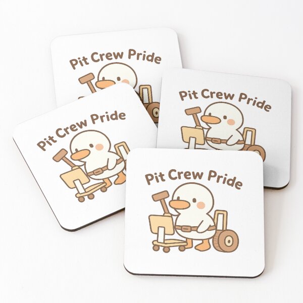 Item preview, Pit Crew Pride Duck Front Ensemble Support designed and sold by Ainbowz-Artwork.