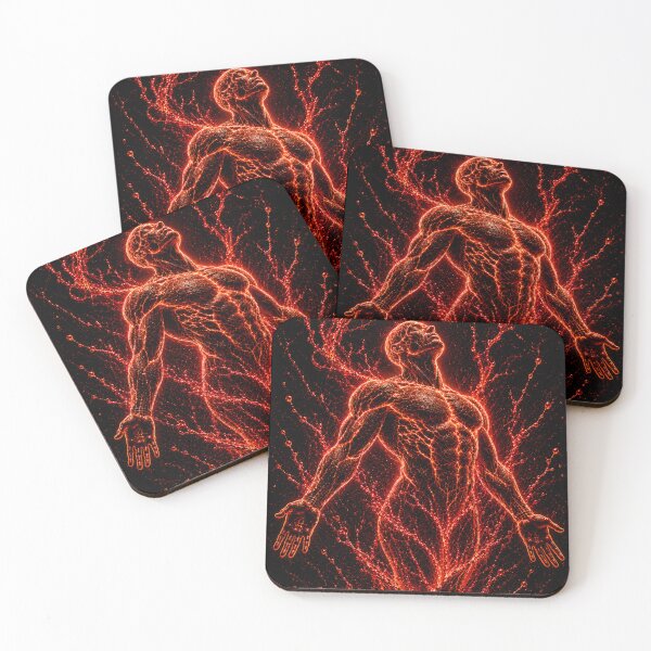 Item preview, Awakened Within – Crimson Energy Figure designed and sold by Qenlo.