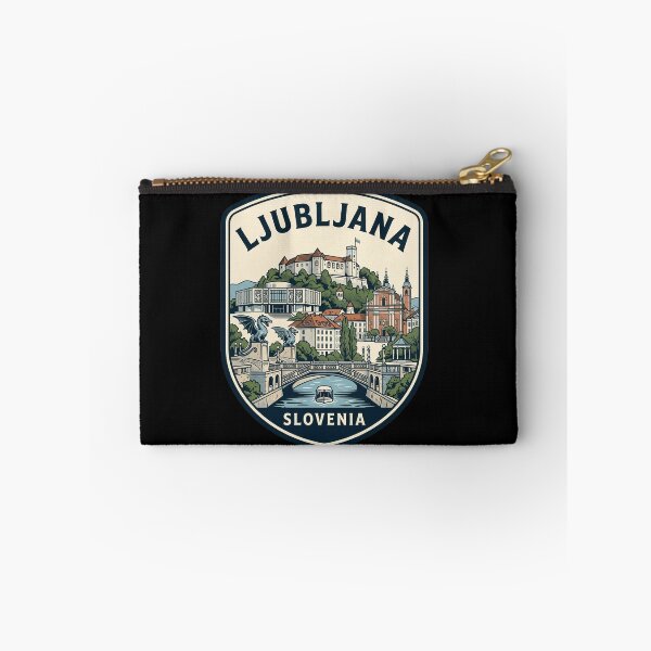 Item preview, Ljubljana Slovenia Vintage Travel Emblem designed and sold by k3rstman1.