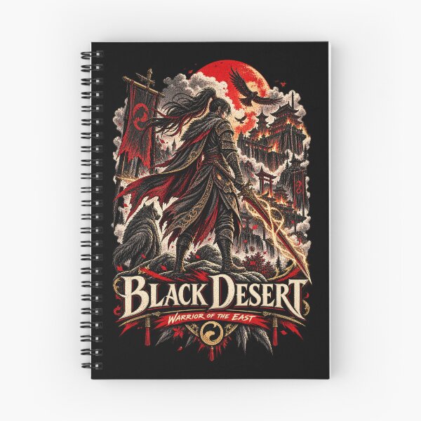 Item preview, Black Desert Warrior of the East designed and sold by Gabriela Mihai.