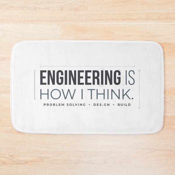 Item preview, Engineering Is How I Think | Engineering Student designed and sold by Amr Darwish Graphic designer.